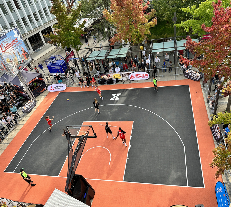 3x3 main court symbolbild