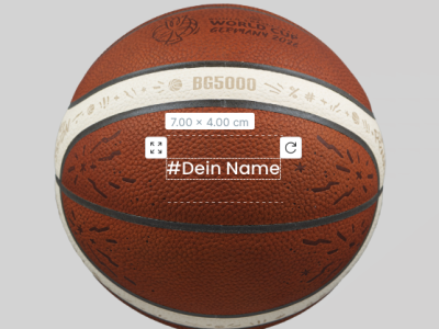 Mach ihn zu deinem WM-Ball 🏀