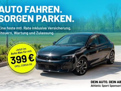 Opel Corsa für 399 € im Monat